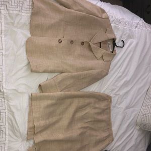 Tan Suit
